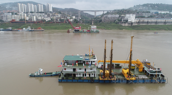 长江上游涪陵至丰都河段航道整治工程在重庆涪陵正式开工